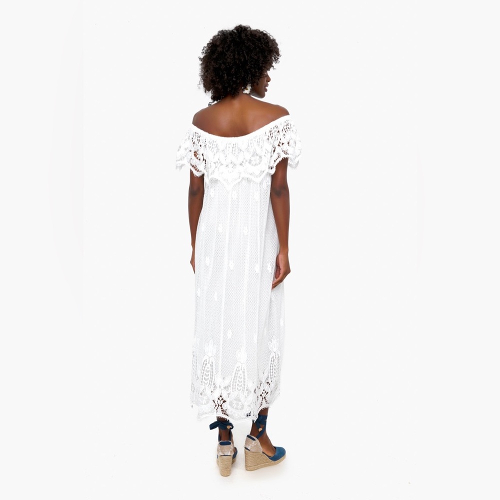 NWT Tuckernuck White Lace Avalon Maxi Dress - Picture 5 of 11